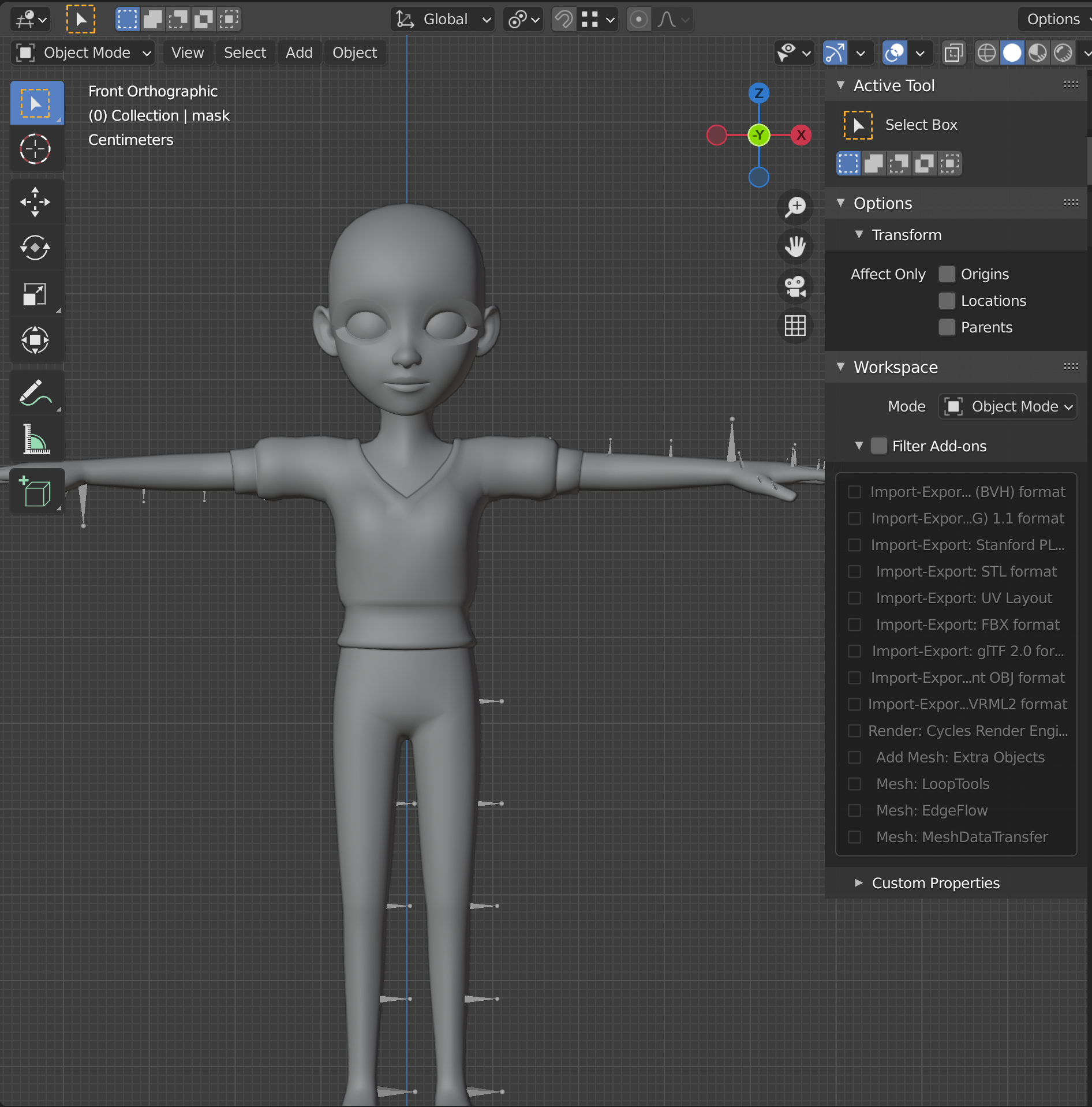 object mode