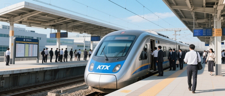 용산 KTX 노선별 운행 시간 특징