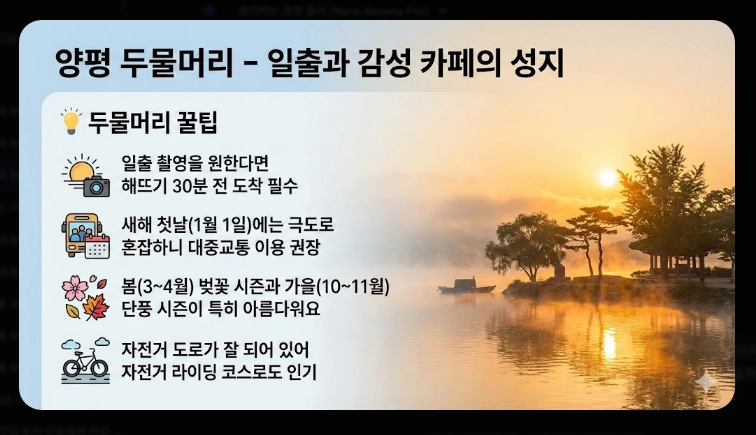 서울 근교 당일치기 드라이브 코스 BEST 5 (2026 최신)