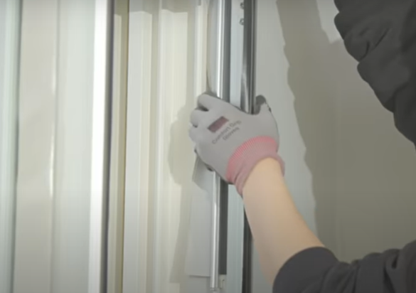 삼성창문형에어컨설치방법해제분리방법순서