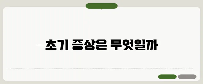 알코올성 치매 초기 증상 기억력 저하 신호?
