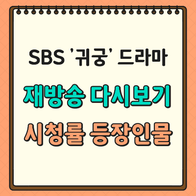 귀궁 드라마 재방송 다시보기