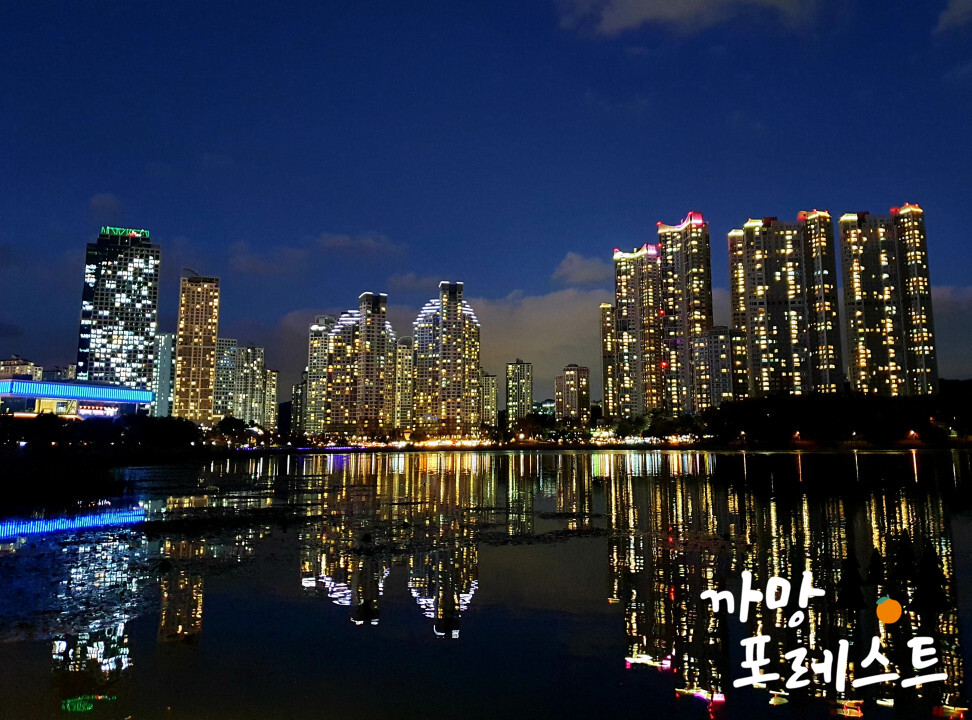광교호수공원 야경