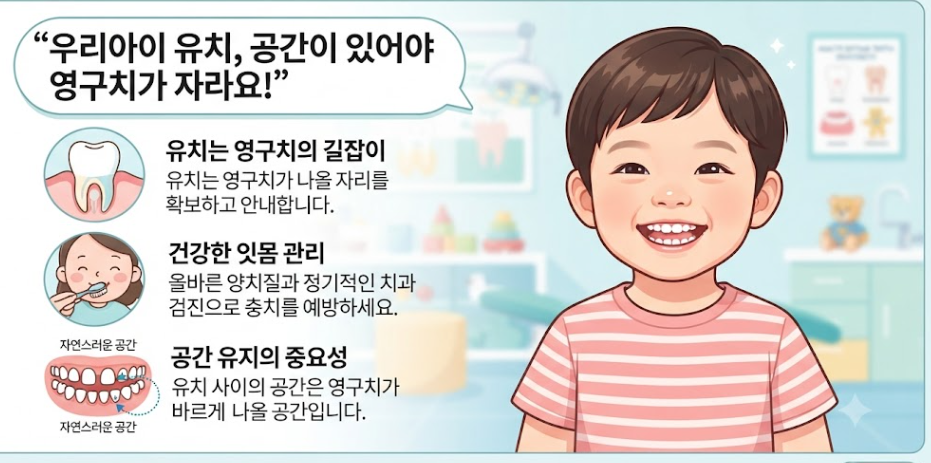 아기 앞니 벌어짐