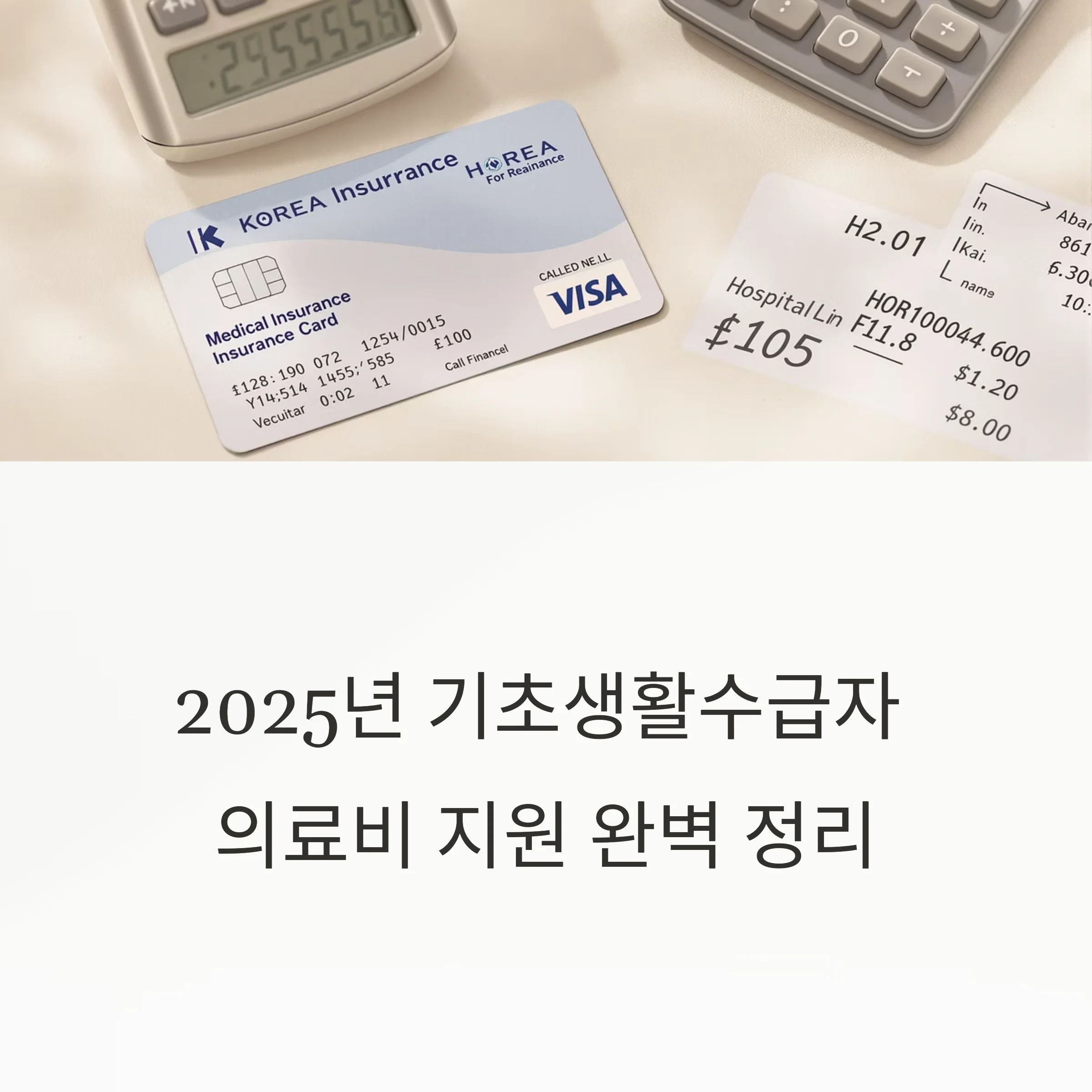 기초생활수급자 의료비 지원