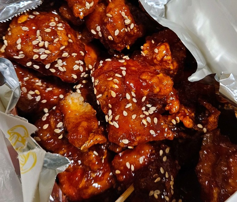 6시내고향 새마을전통시장 닭강정 썸네일