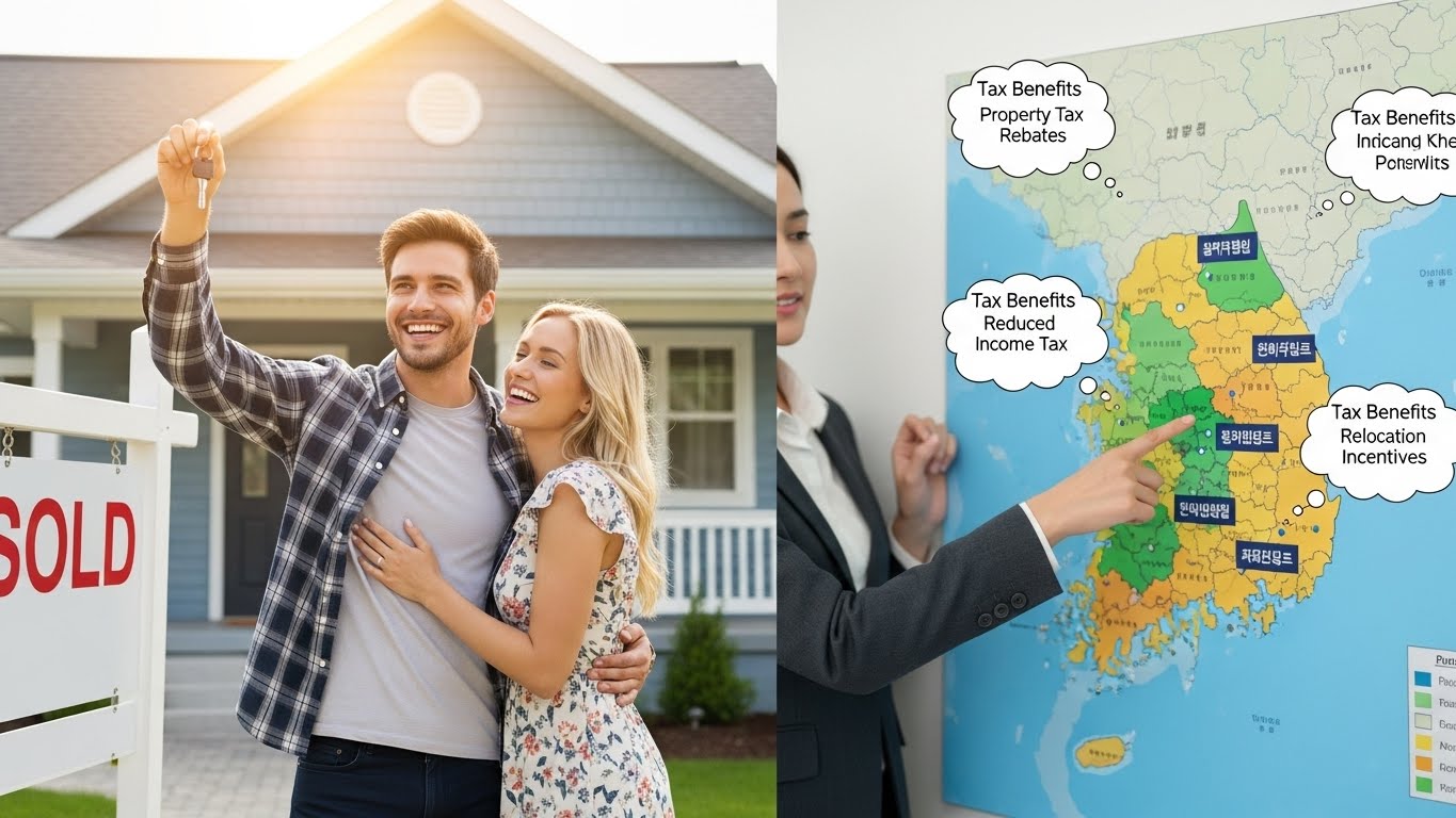 생애 첫 주택 구입과 인구감소지역 세금 혜택 지도