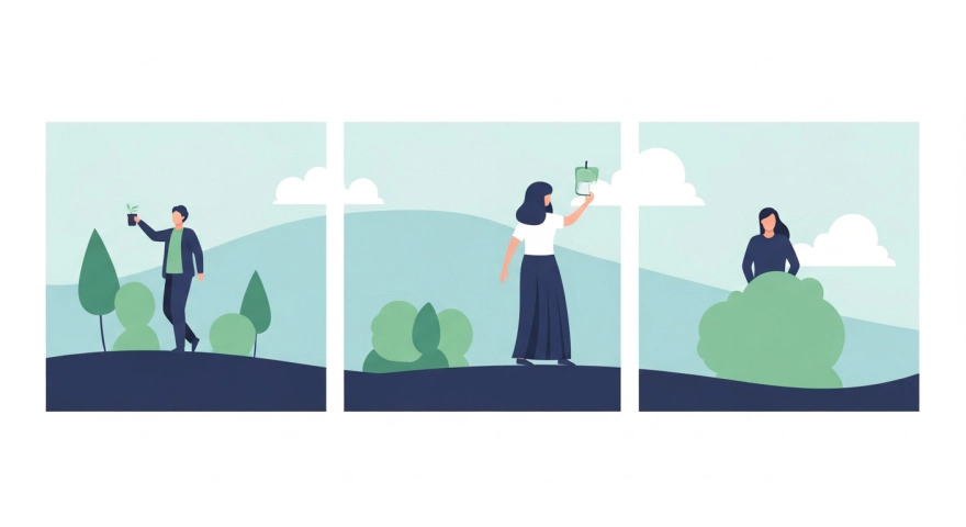 심장&middot;신장&middot;간과 체내 수분 균형을 함께 표현한 부종 요약 개념 그림