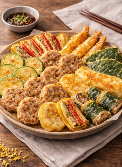 전 부칠 때 식용유 뭐가 좋을까?