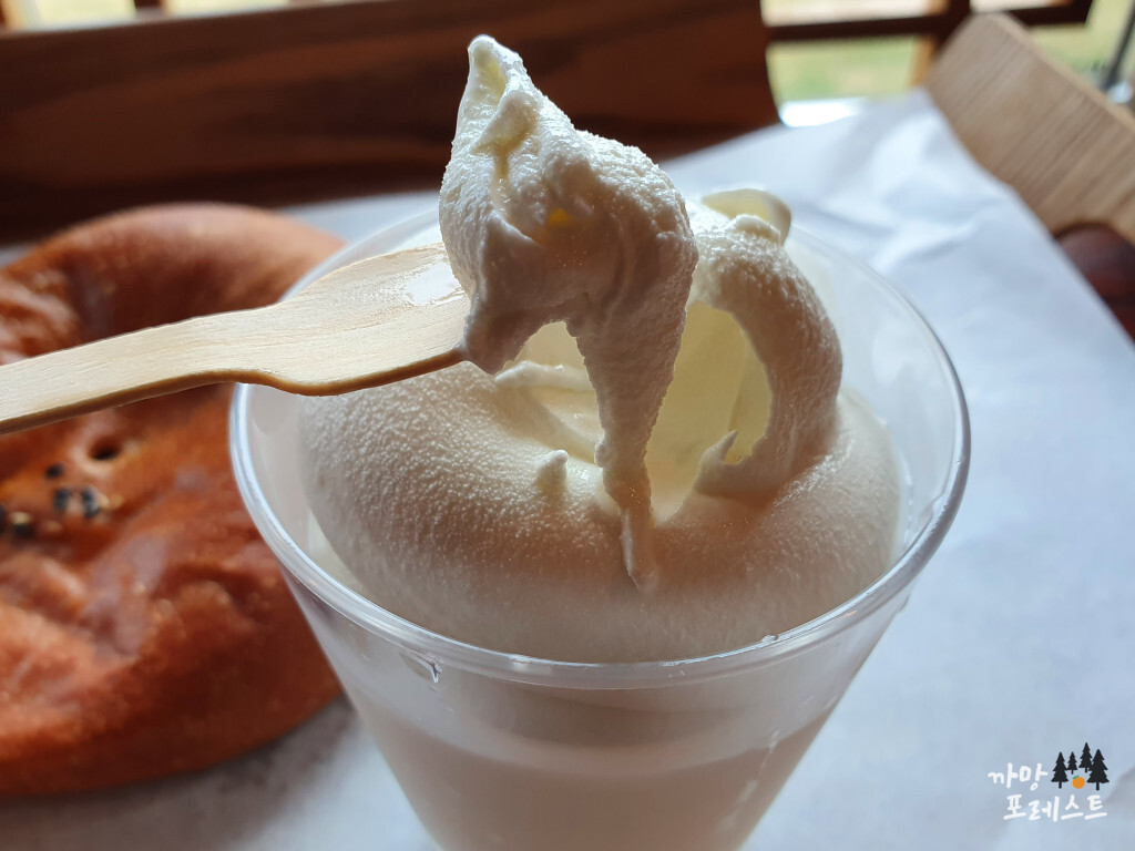 미쁜 제과 아이스크림 우유