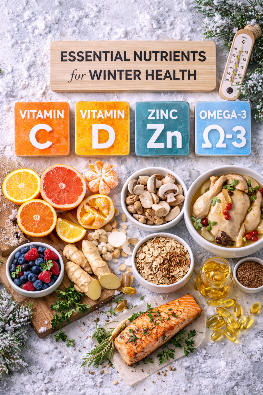 겨울철 필수 영양소