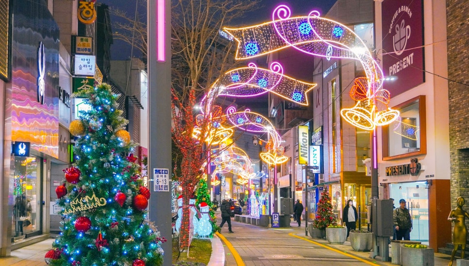 크리스마스트리축제.부산광복동