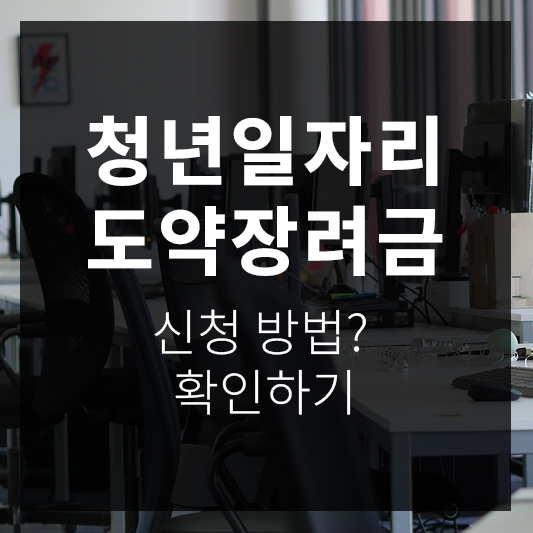 청년일자리도약장려금