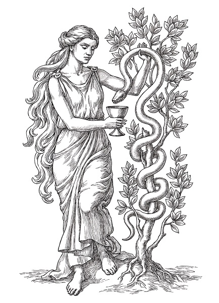 치료의 여신 사진