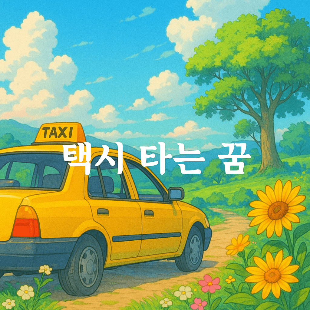 택시 타는 꿈 해몽