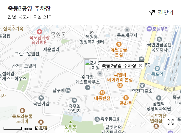 죽동2-공영주차장-위치보기