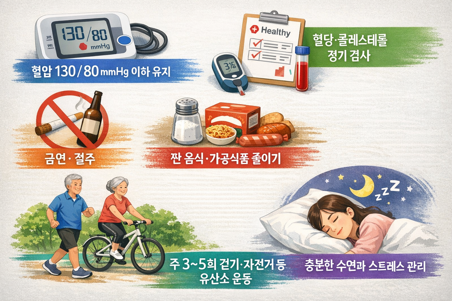 뇌졸중 예방 생활관리