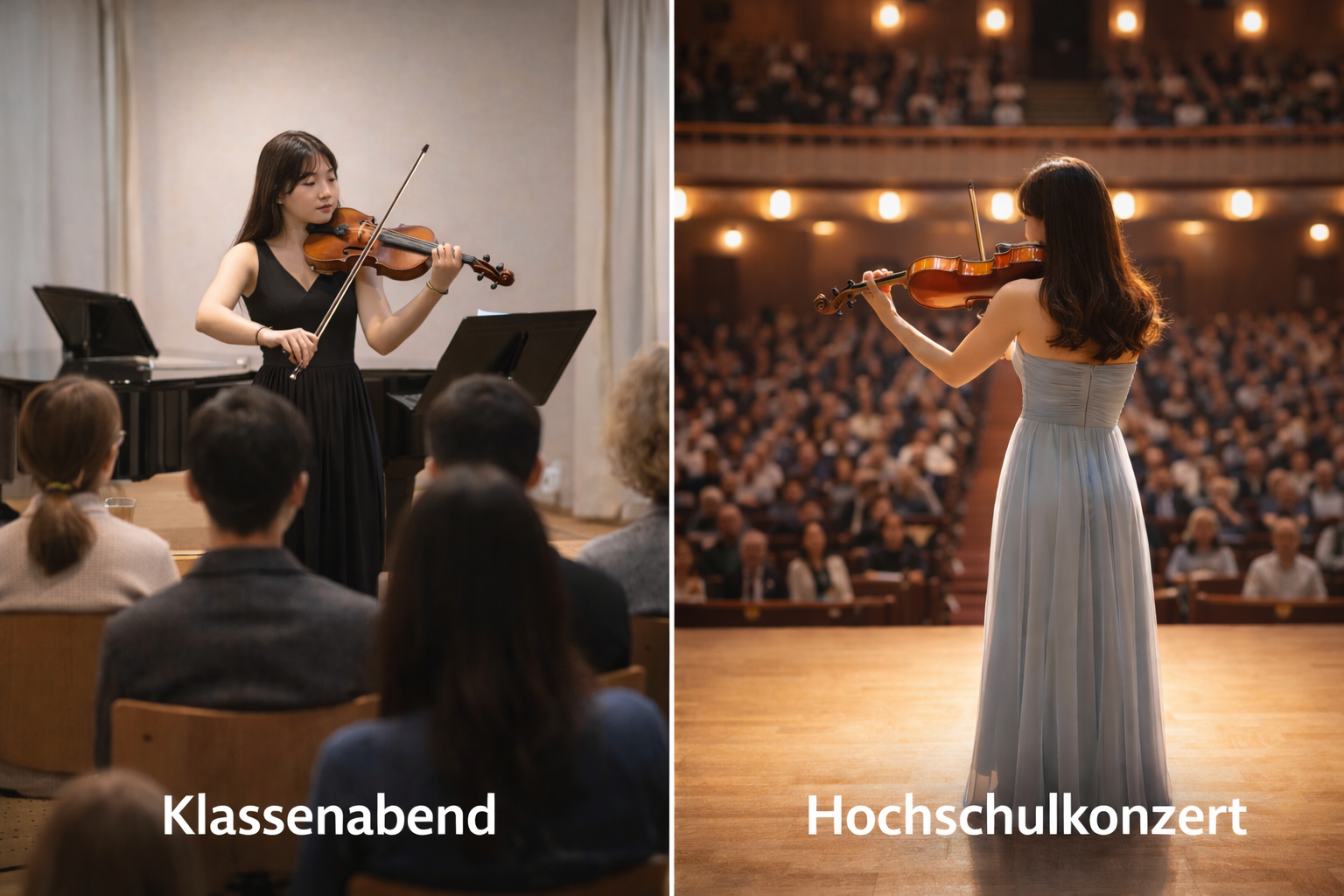 독일 음대 유학 관련 이미지 (연주회 구조)