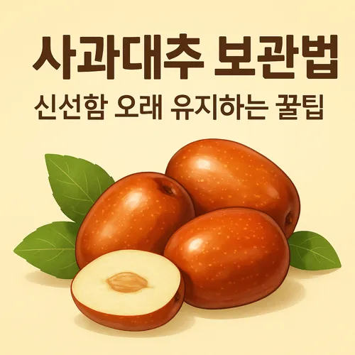 사과대추 보관법 썸네일