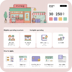 상생페이백 사용처 소비액 불인정 사용처 신청방법 이미지