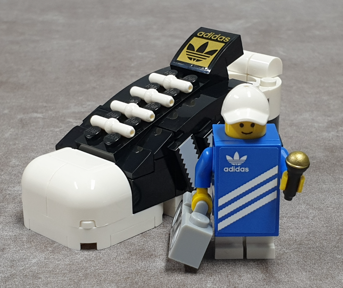 레고 프로모션 40486 아디다스 오리지널 슈퍼스타 미니피규어 아디다스신발 미니피겨 조립완성