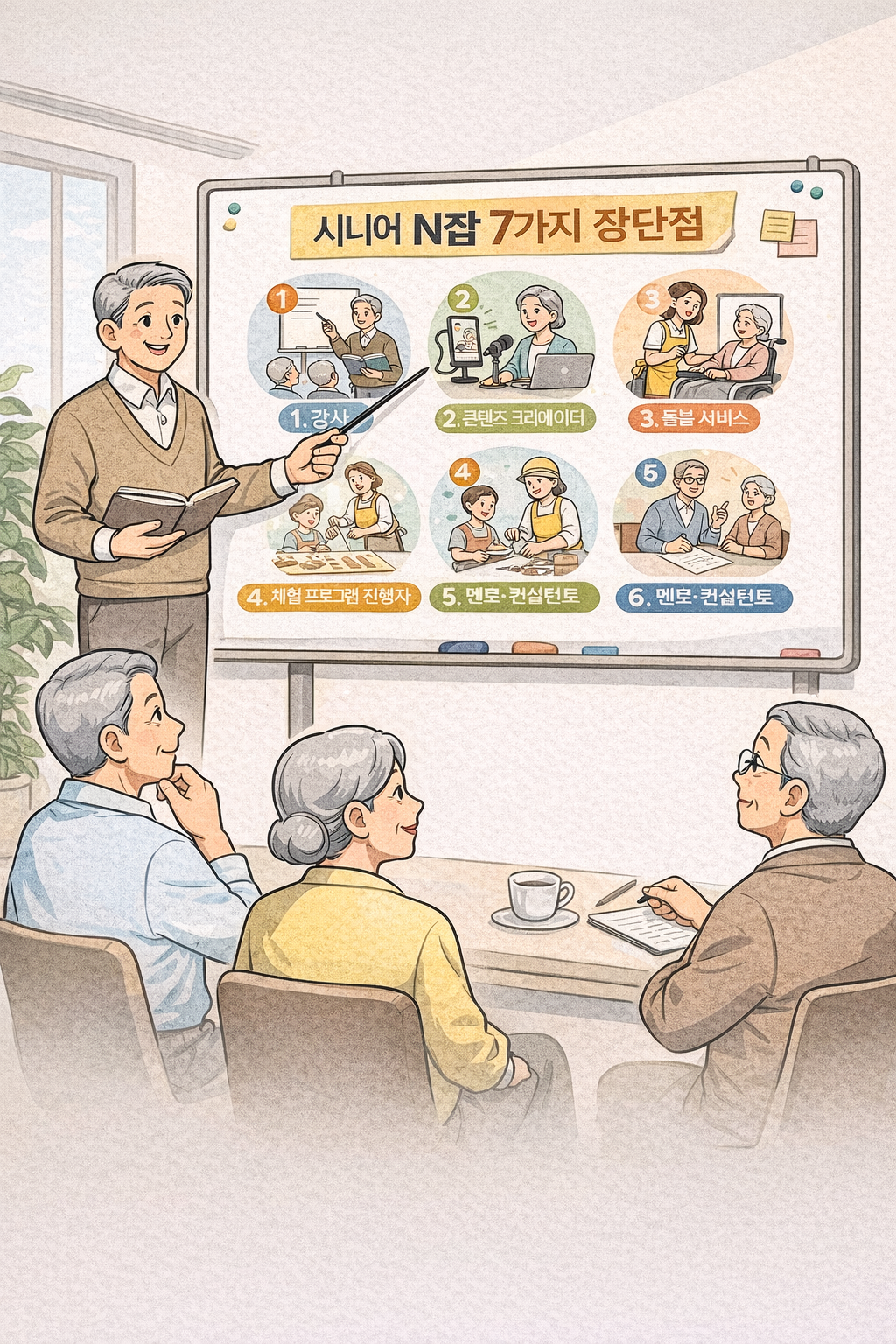 실버 프리랜서 N잡 모델 7가지