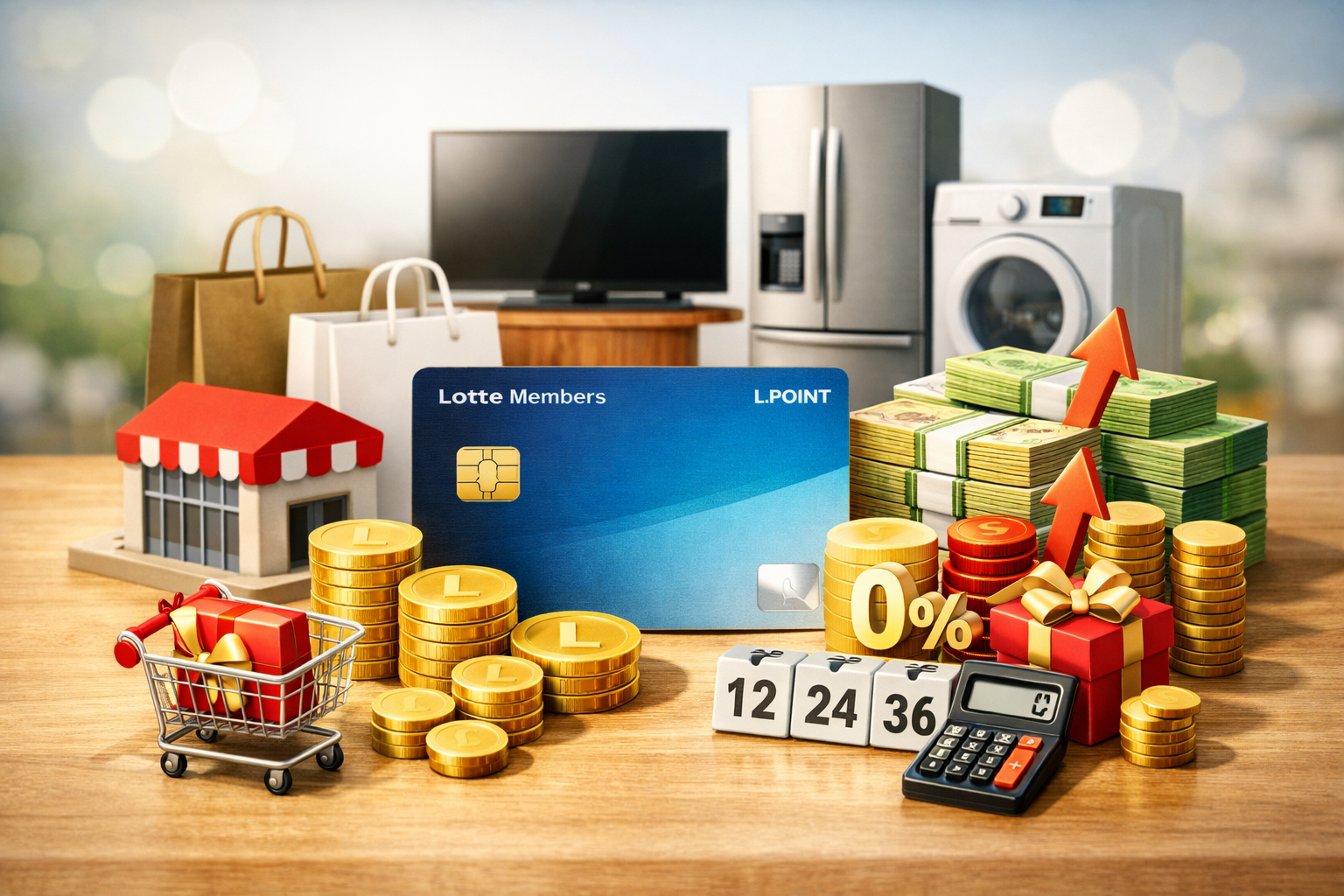 롯데멤버스 카드 혜택 총정리|캐시백·포인트 적립·무이자 할부 완벽 분석 관련 사진