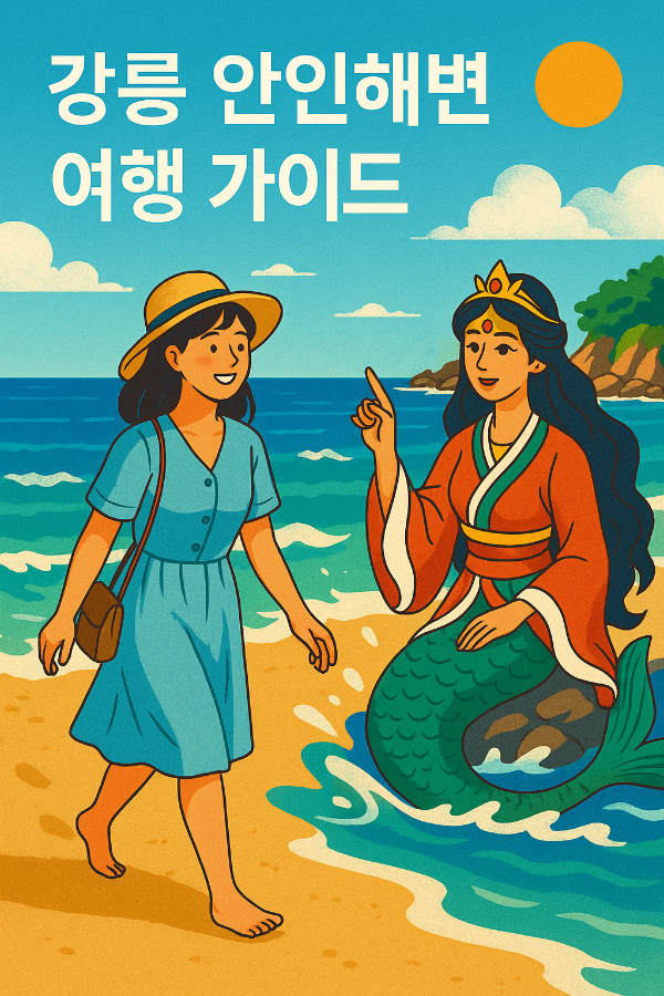 강릉 안인해변 여행 가이드 - 여름 바다와 전설의 만남