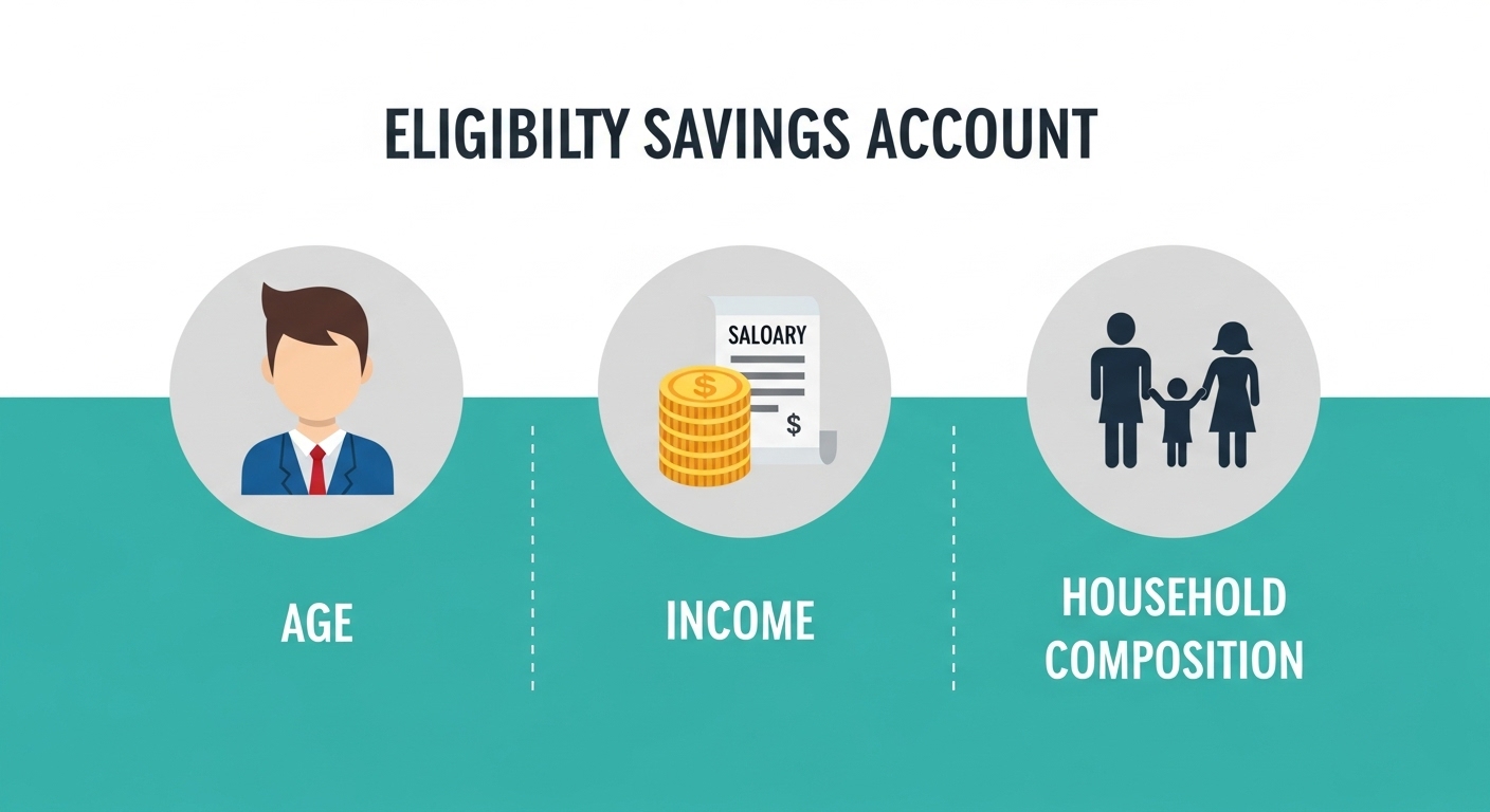 2026 청년미래적금의 가입 대상 연령, 소득, 가구 조건을 한눈에 보여주는 인포그래픽.