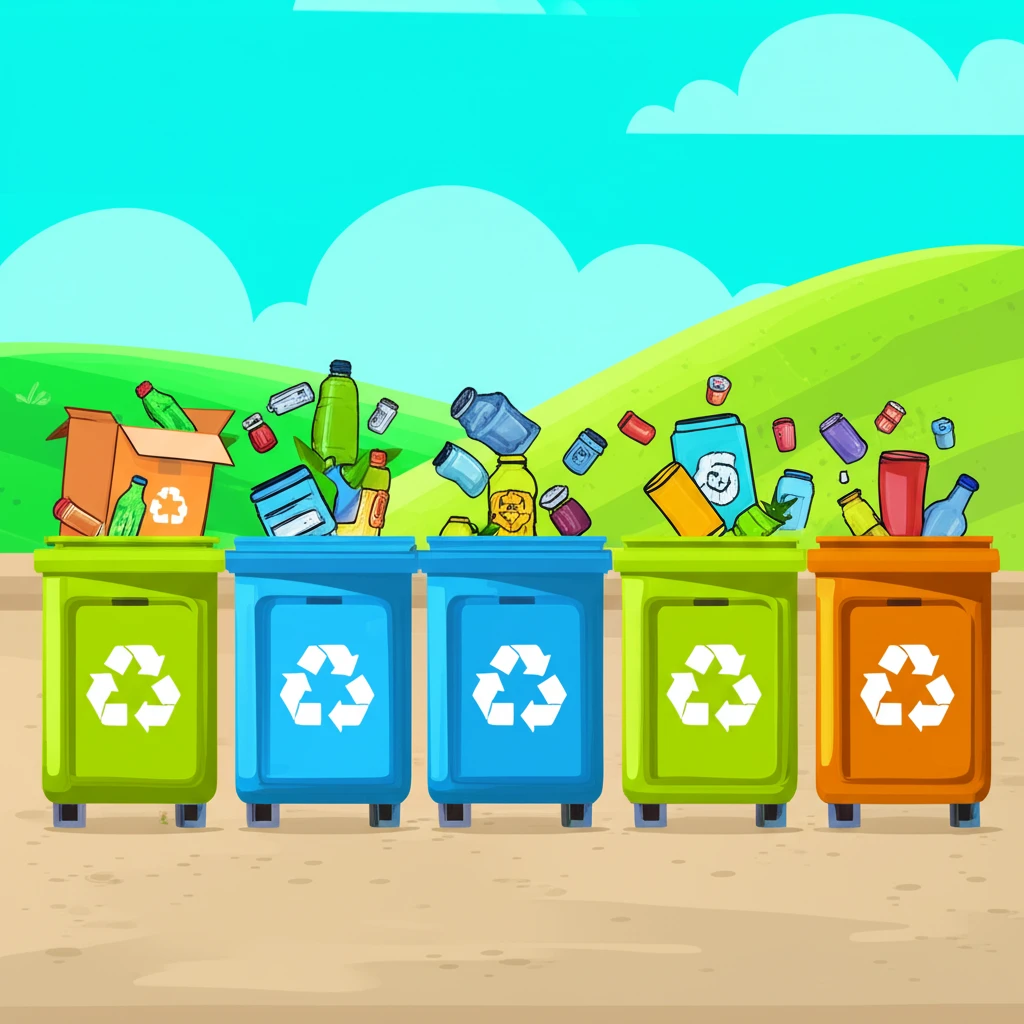 깨끗한 과천 별양동 올바른 쓰레기 분..