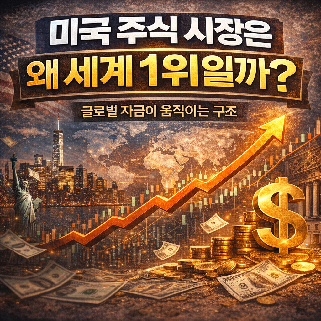 미국 주식 시장은 왜 세계 1위일까
