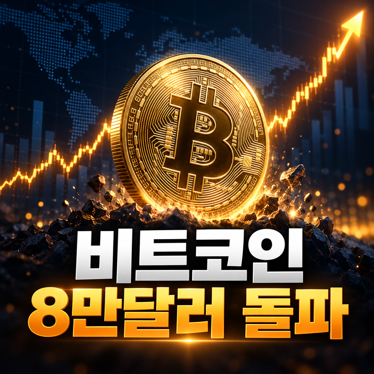 비트코인 8만달러 돌파와 BTC 반등 이유