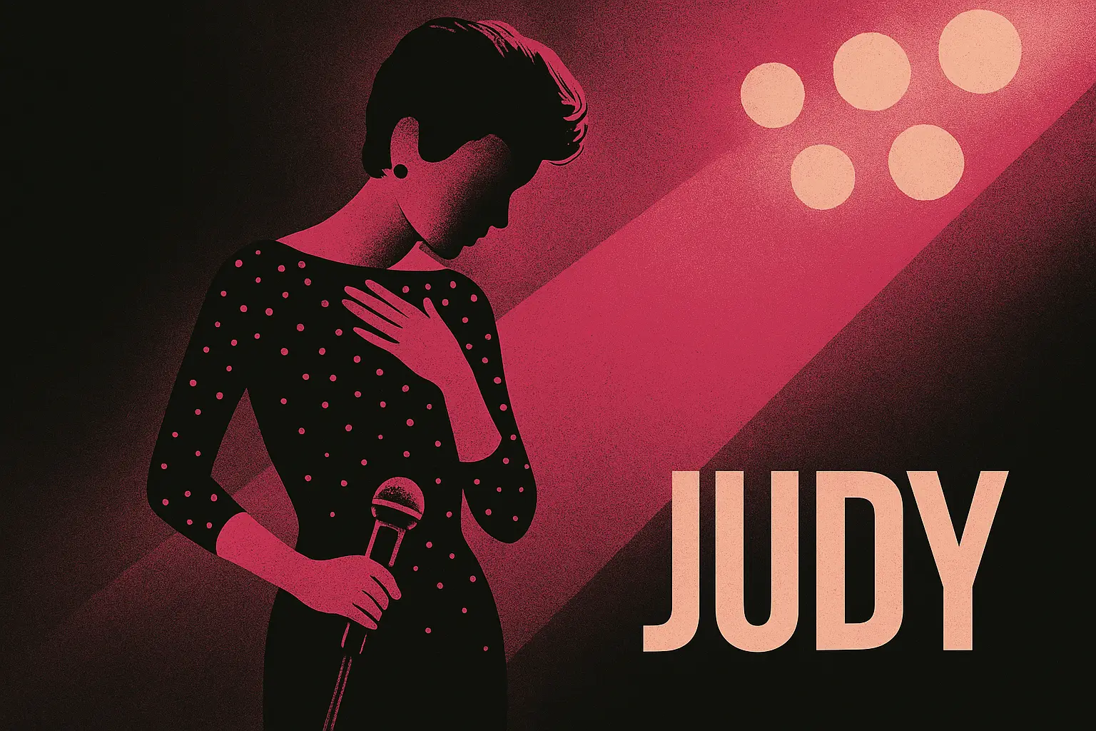 영화 주디 일러스트 이미지