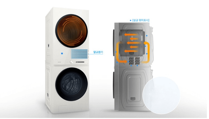 BESPOKE 그랑데 AI 원바디 주요 특징 - 뛰어난 열 대류