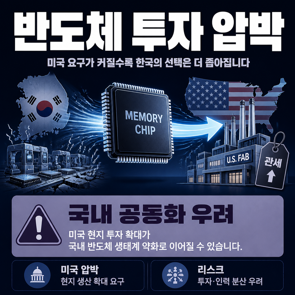 반도체 투자 압박