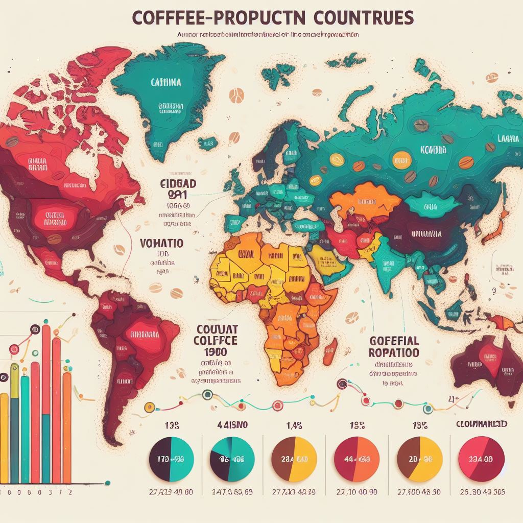 세계 10대 커피 생산 국가와 생산량