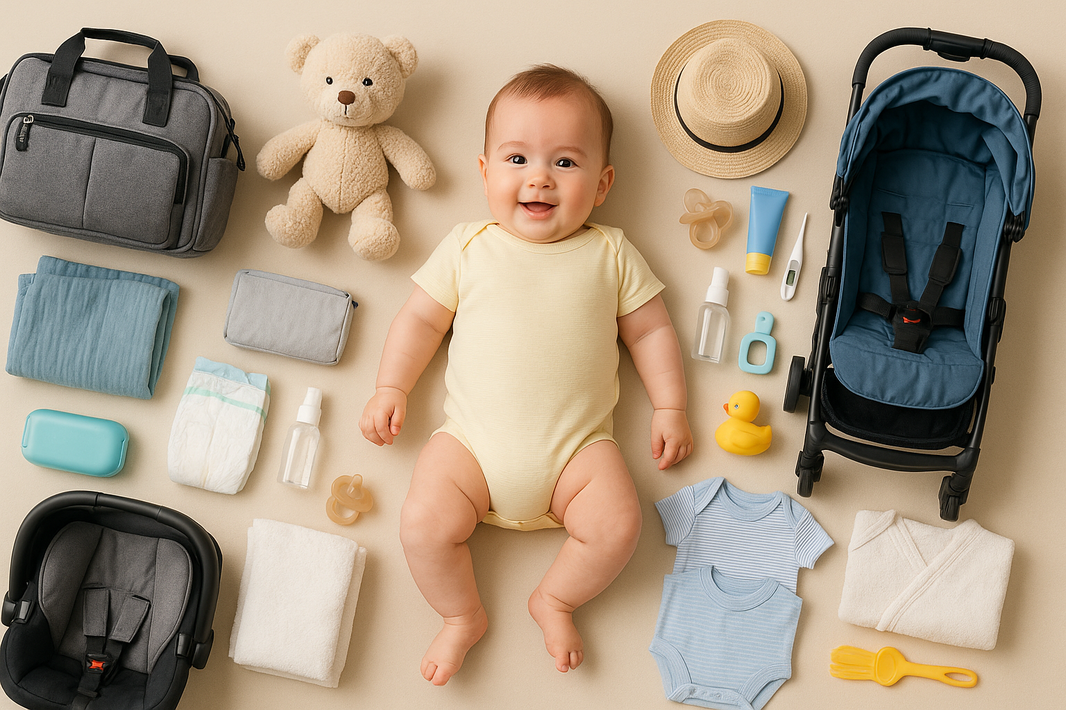 아기와 함께하는 여행 준비 체크리스트
