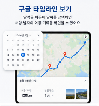 구글 타임라인 삭제 방법과 자동삭제 설정