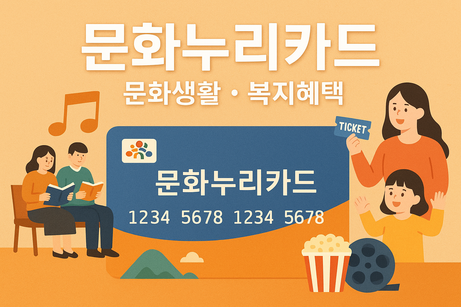 문화누리카드 사용처 혜택 신청방법 꿀팁 정보 총 정리