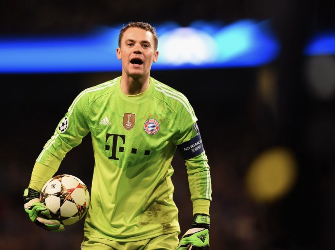 독일 축구 국가대표 노이어의 사진