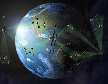 지구 대기권 우주 공간