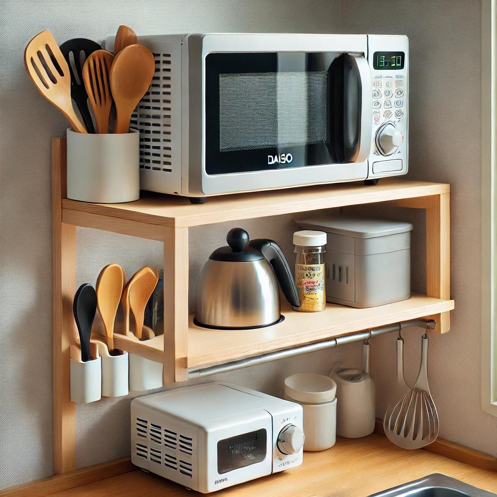 다이소 전자레인지 선반
