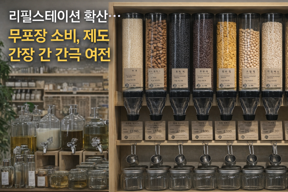 리필스테이션 확산, 왜 현장은 아직 불편할까?
