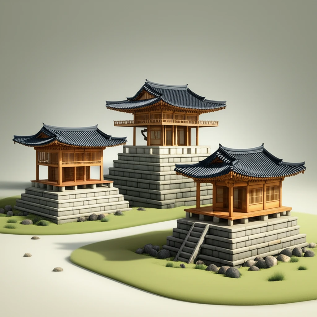 목재 부식 방지를 위한 한옥 기단 최..