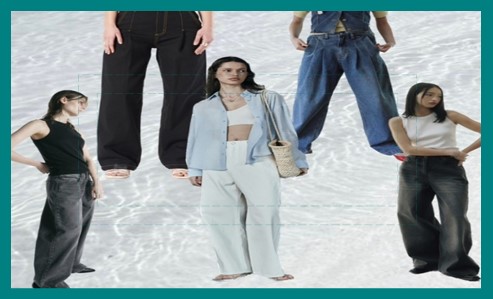 와이드 레그 팬츠