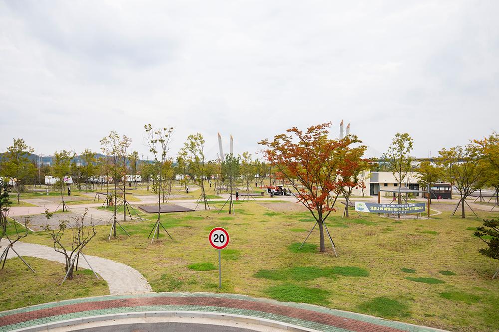 인천 노을진 캠핑장 (수도권매립지 캠핑장)