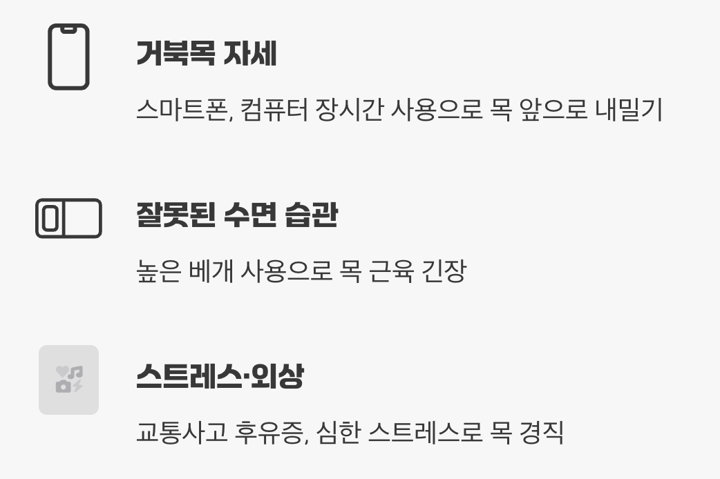 후두신경통의 숨은 주범, '잘못된 자세'