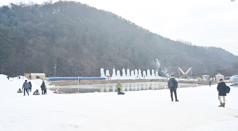 파주 초리골 눈썰매장