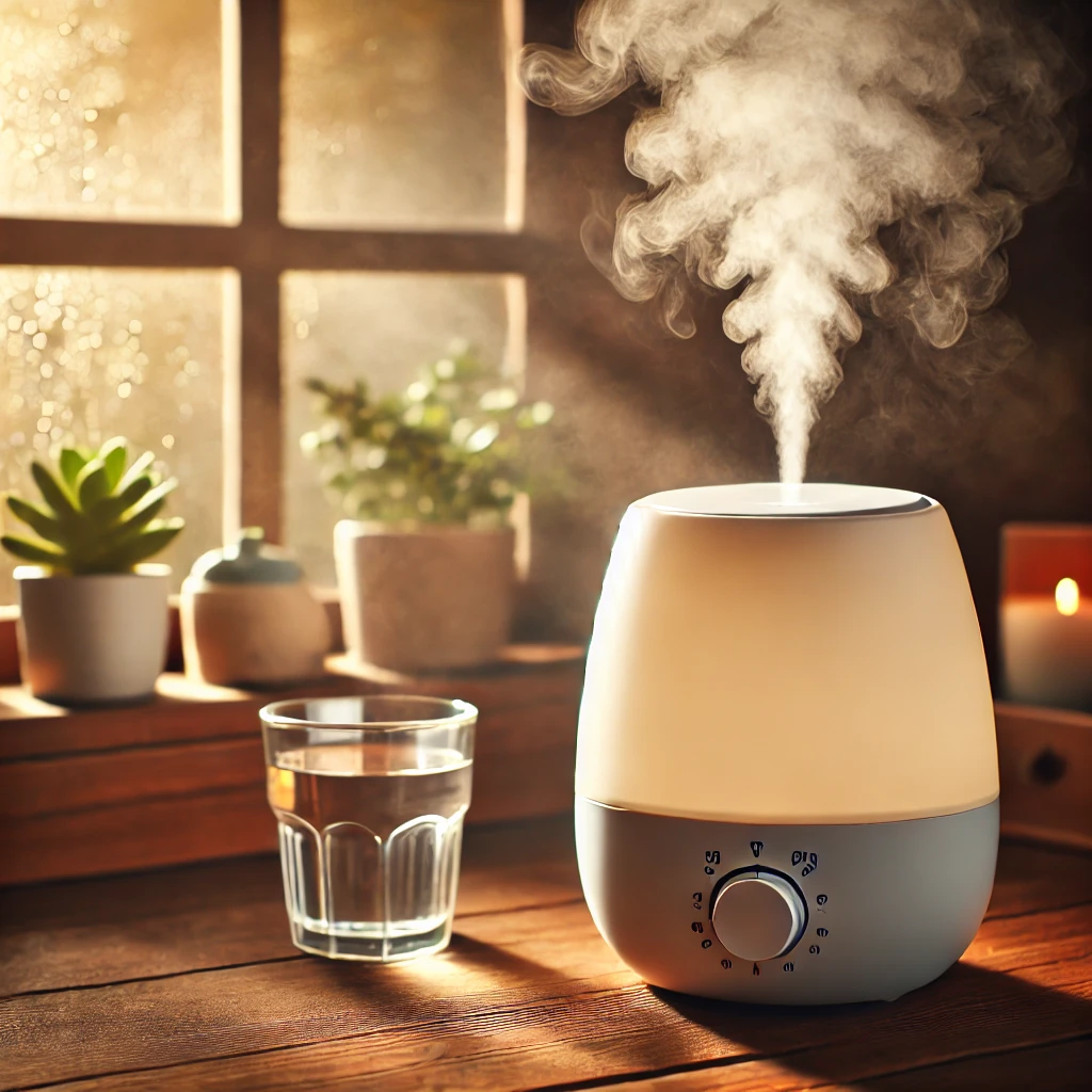 가습기 등을 이용해 실내 습도 유지하기