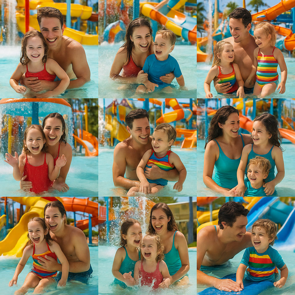 가족여행 워터파크 준비물 가이드(가족,어린이,필수템)